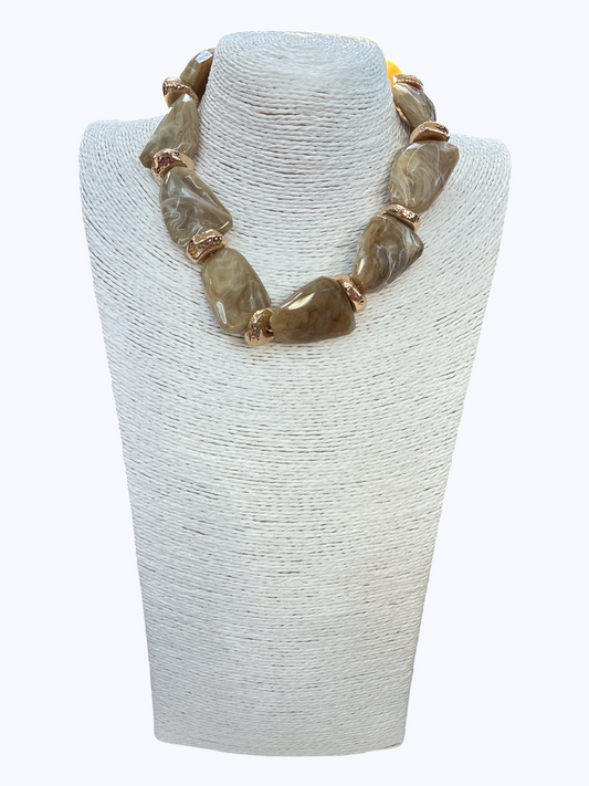 Chunky Acrylic Necklace Set | N5393
