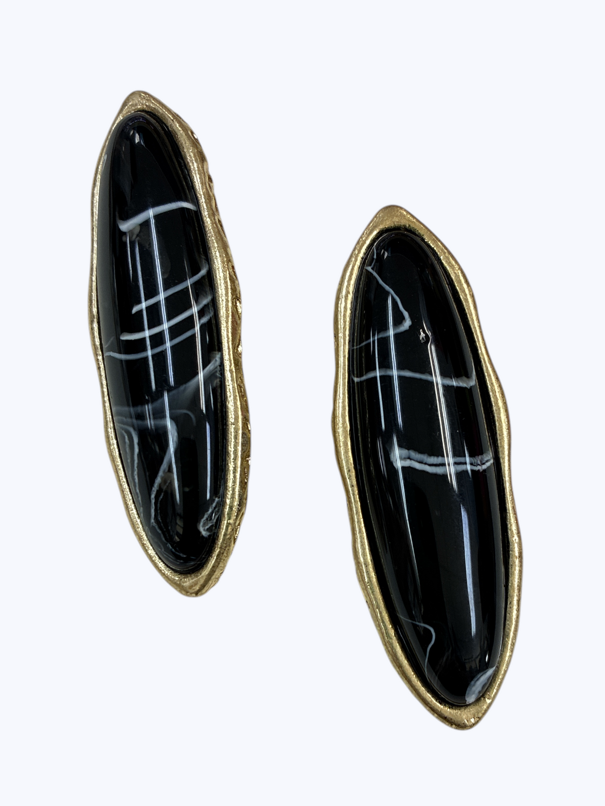Long Oval Earrings | E2353