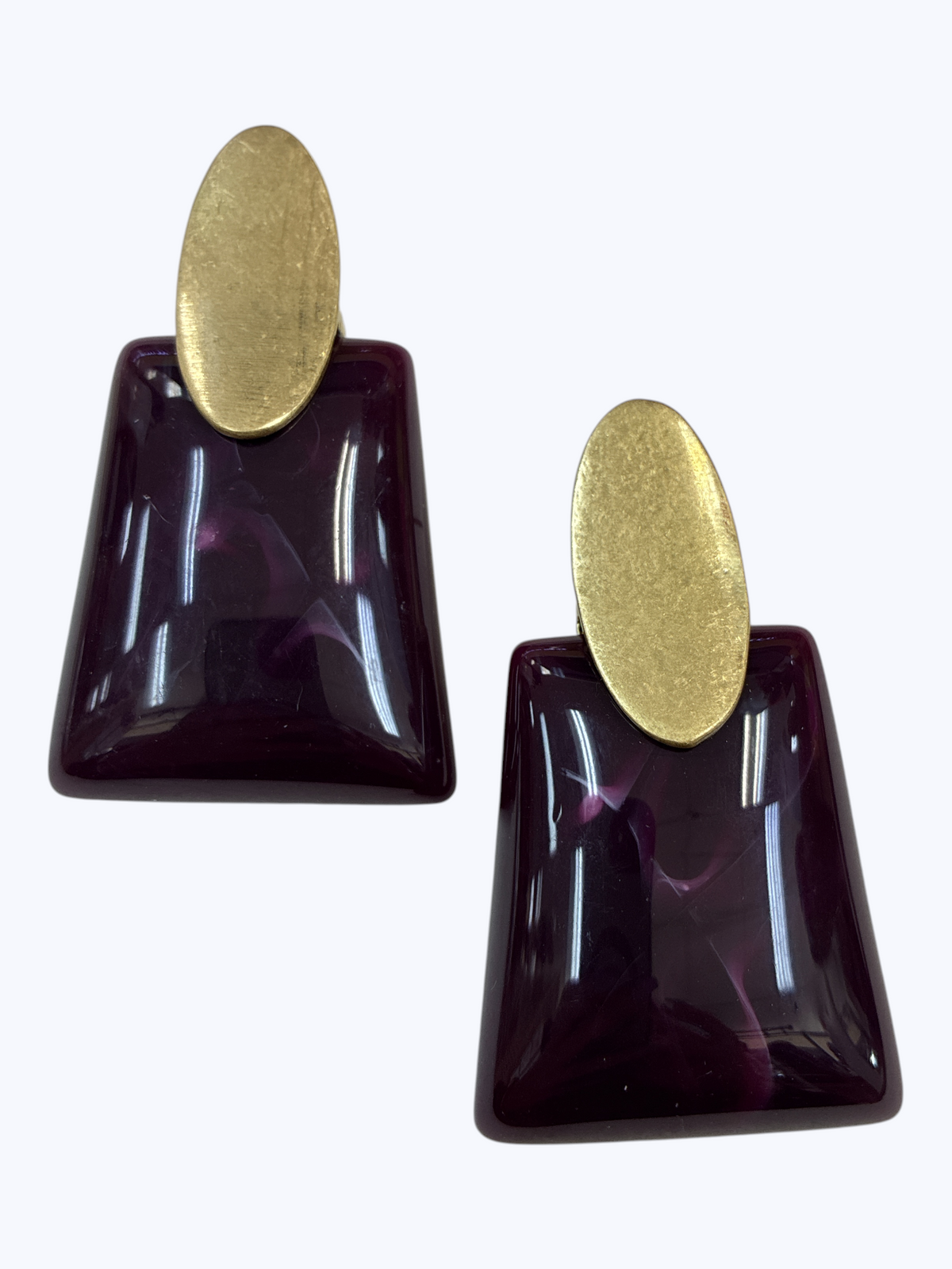Sculptural Acrylic Earrings | E2385
