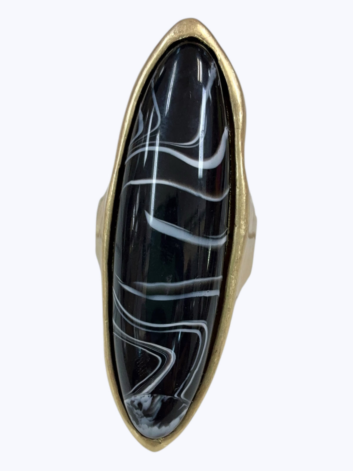 Elongated Acrylic Ring | R0124