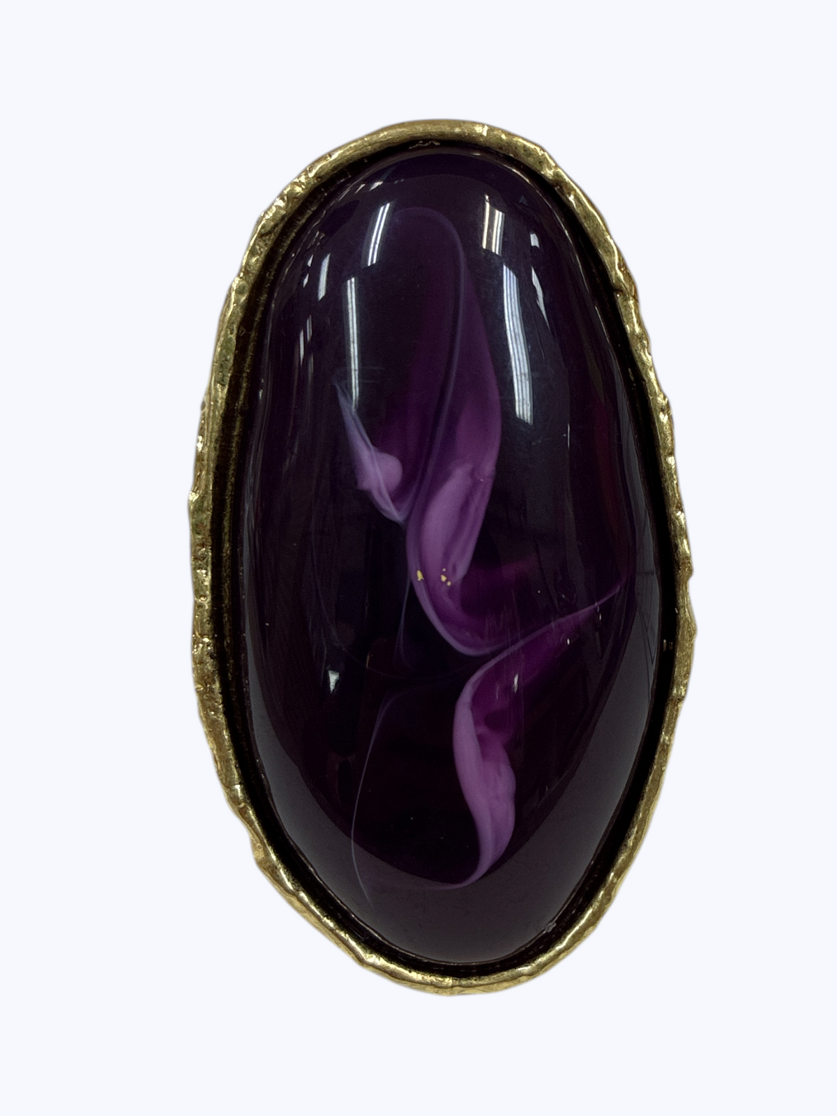 Oval Resin Statement Ring | R0116