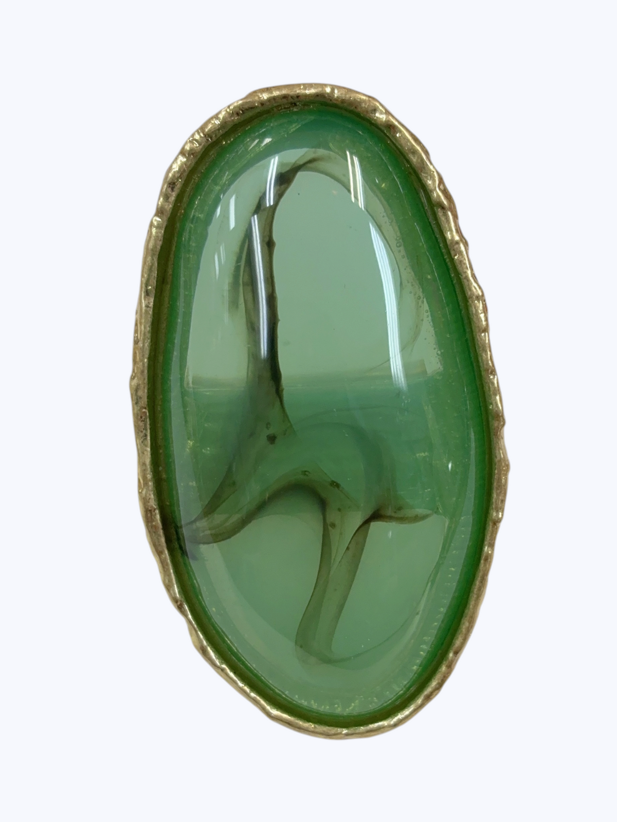 Oval Resin Statement Ring | R0116