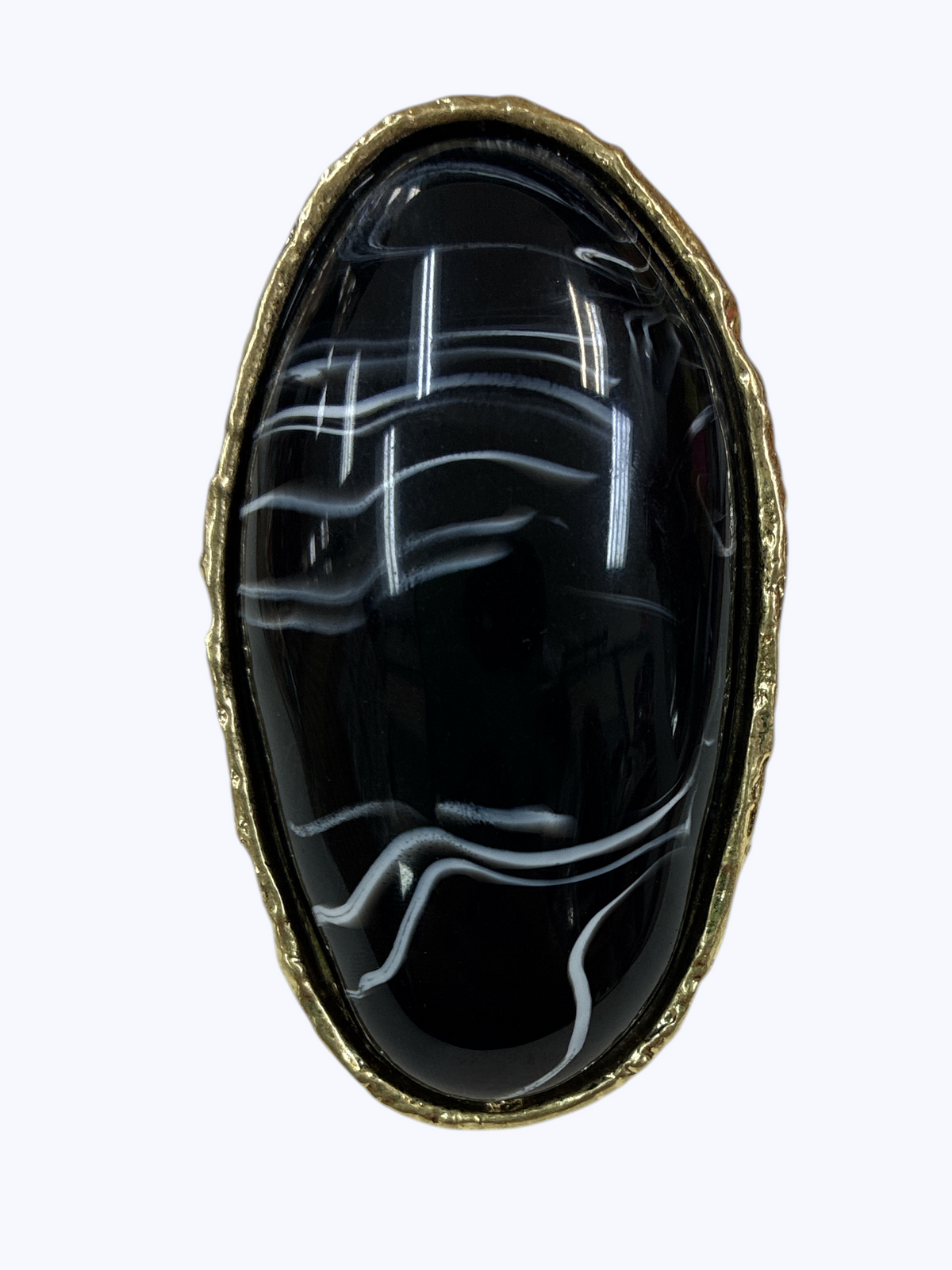 Oval Resin Statement Ring | R0116