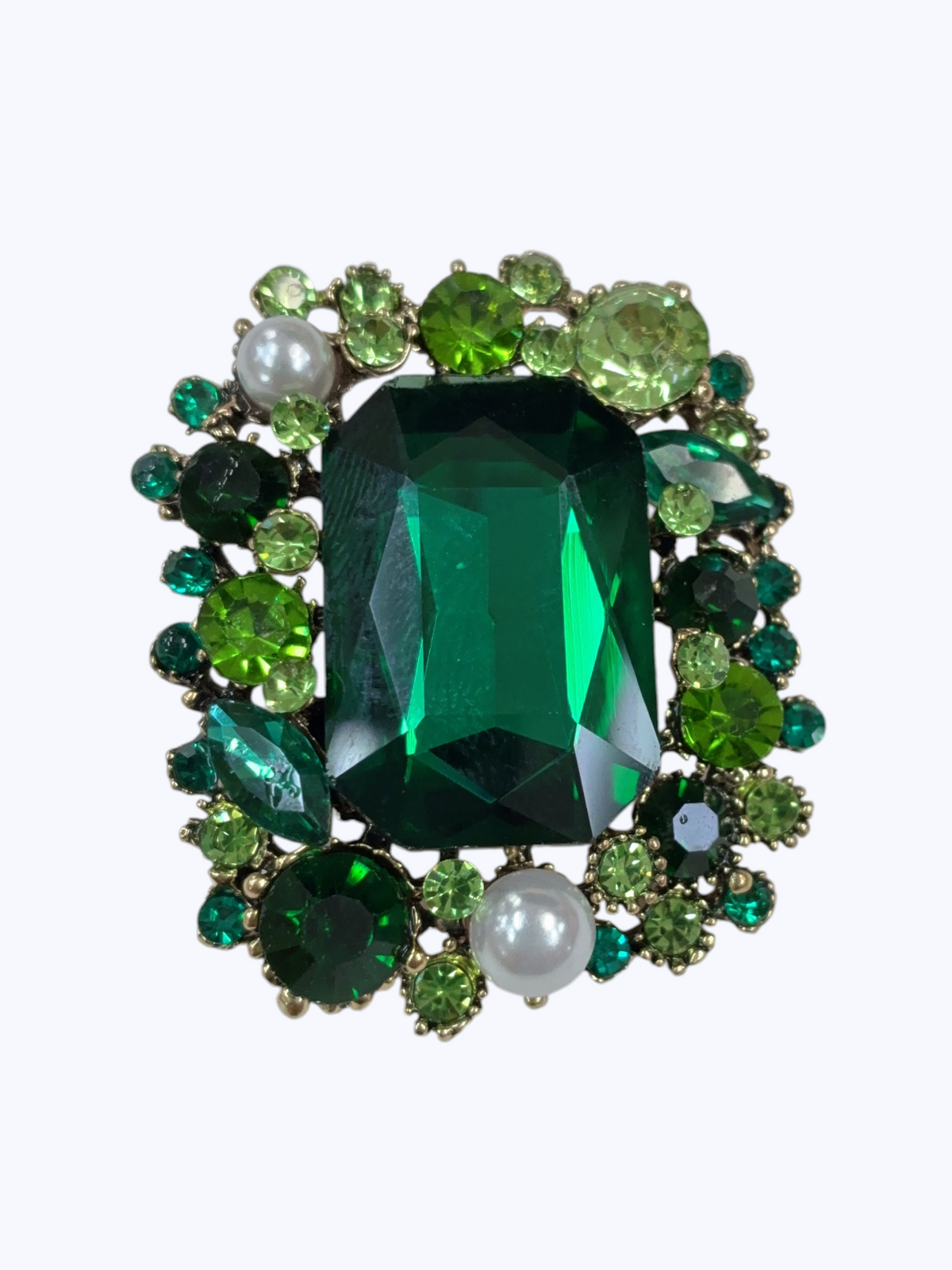 Crystal Cluster Brooch | BR0076