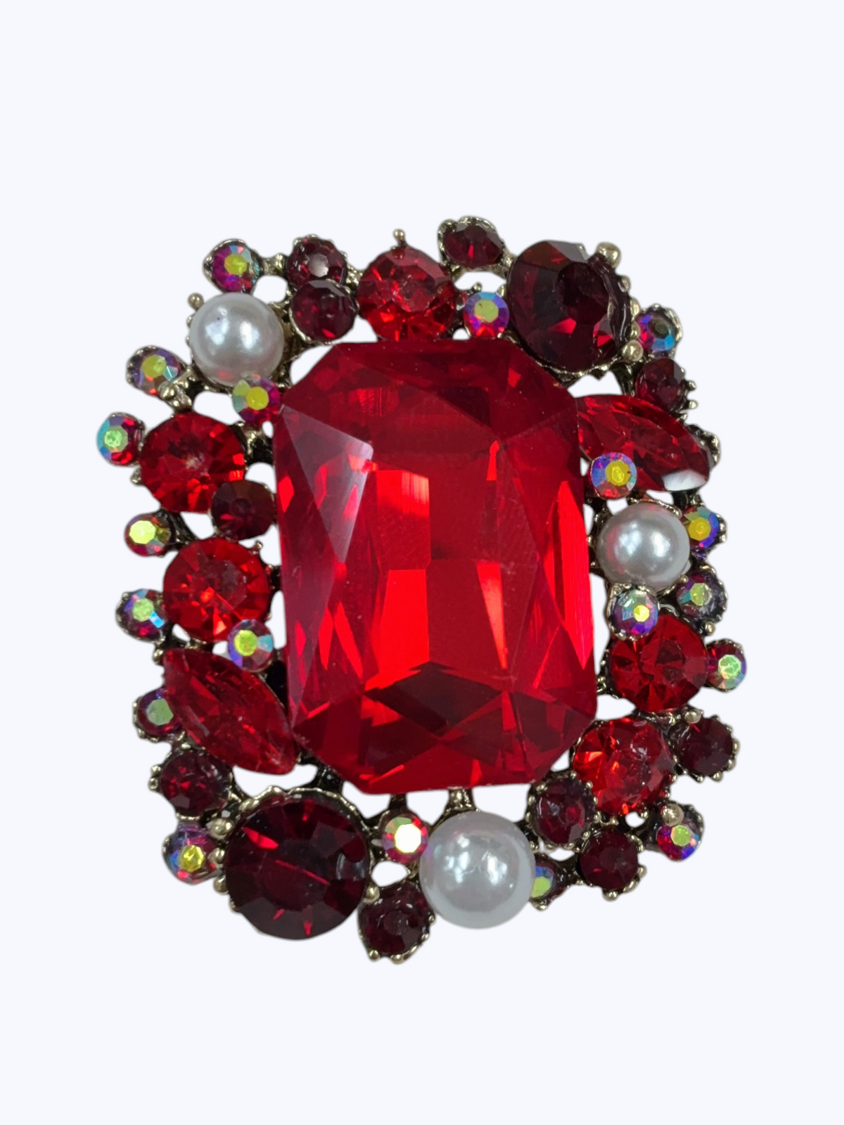 Crystal Cluster Brooch | BR0076