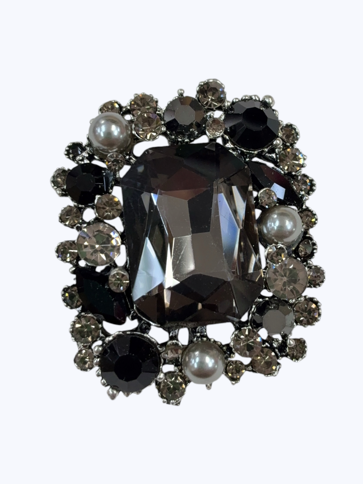Crystal Cluster Brooch | BR0076