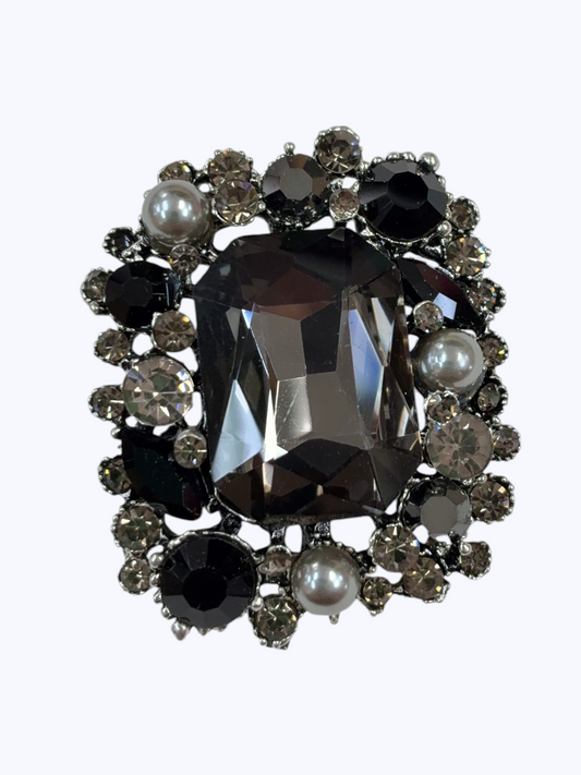 Crystal Cluster Brooch | BR0076