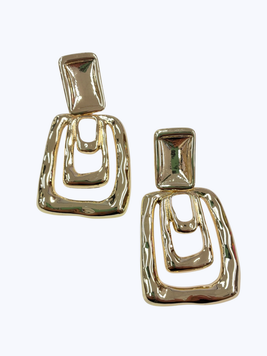 Abstract Geometric Drop Earrings | E0143