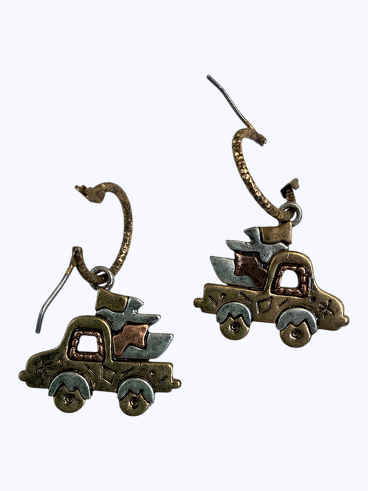 E1649 133567 Christmas Earrings