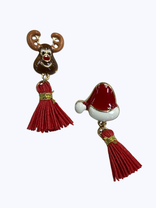 E1652 25288 Christmas Earrings