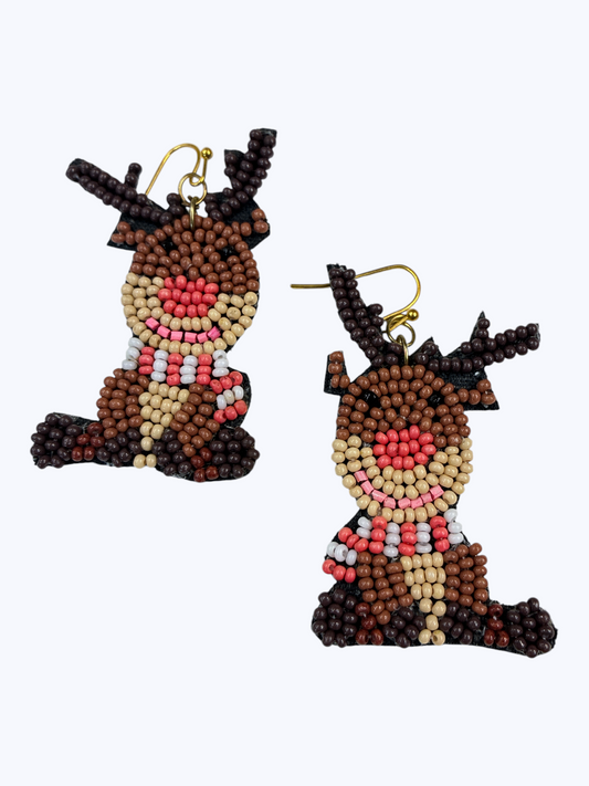 E1596 AE5410 Christmas Earrings