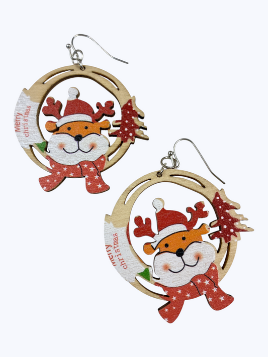 Christmas Reindeer Earrings | E1610