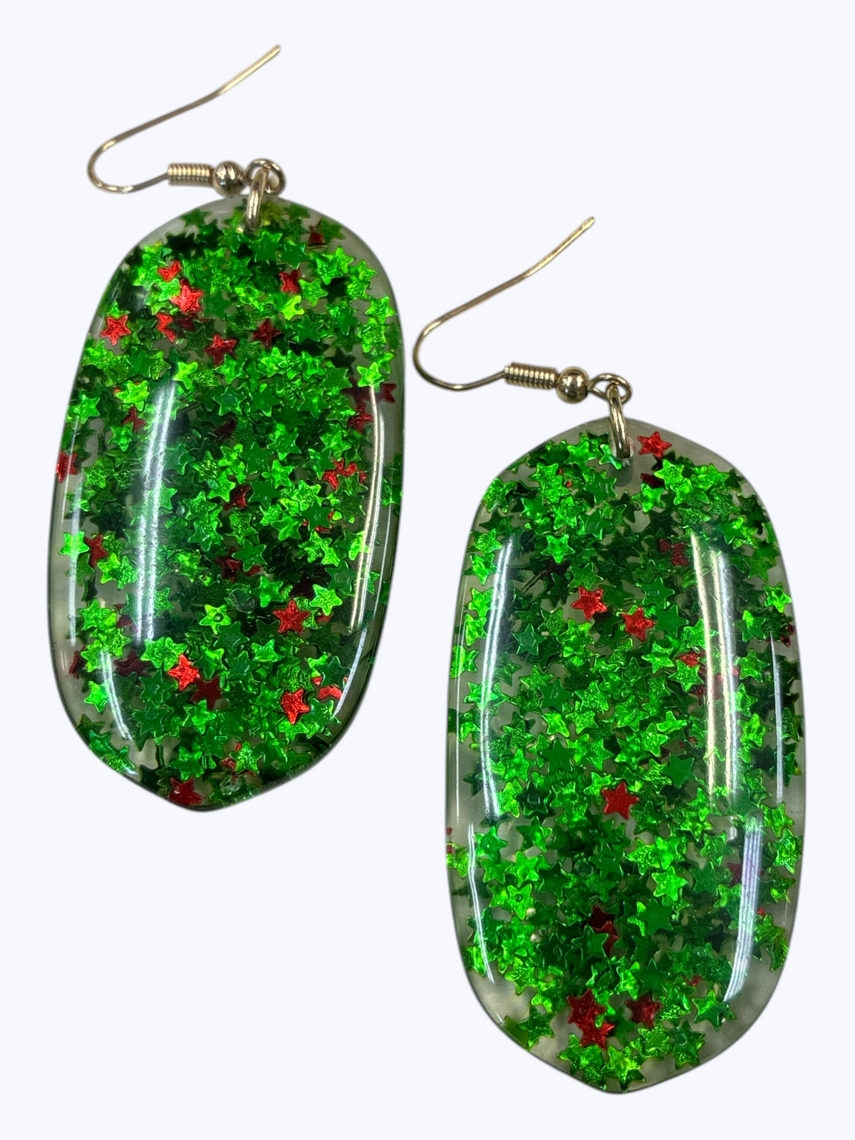 Starry Night Oval Dangle Earrings | E1624