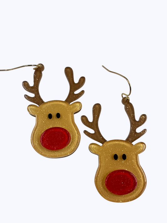 E1633 VER6133 Christmas Earrings