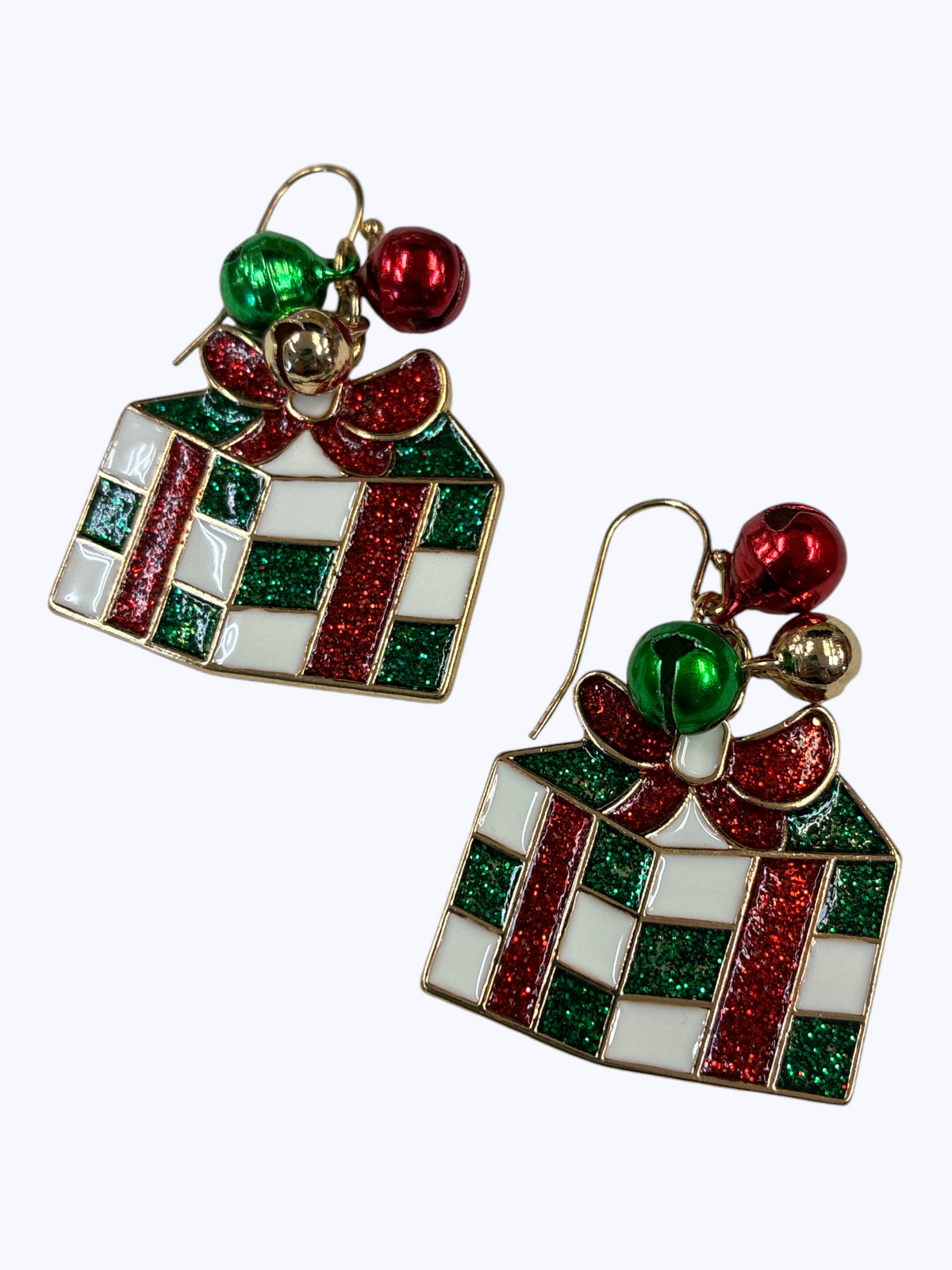 Christmas Present Dangle Earrings | E1595