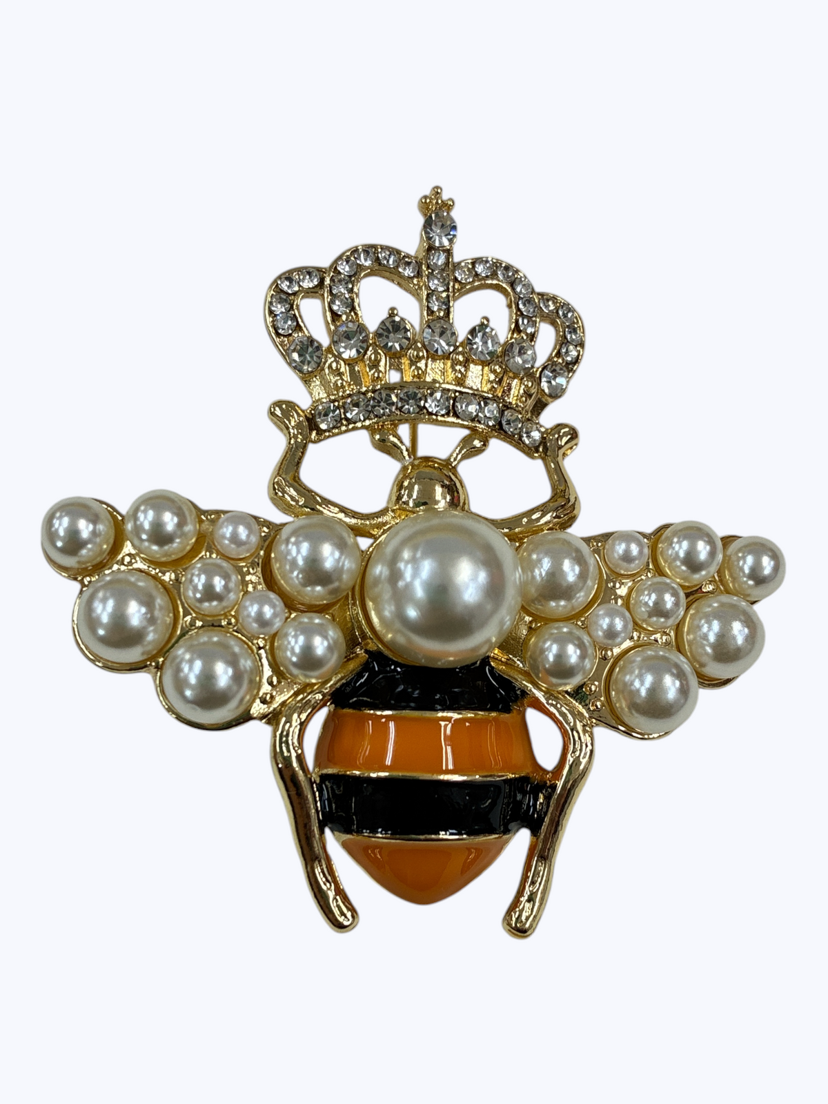 Crowned Bee Brooch | BR0496