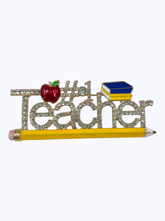 Teacher Pin Brooch - BR0138