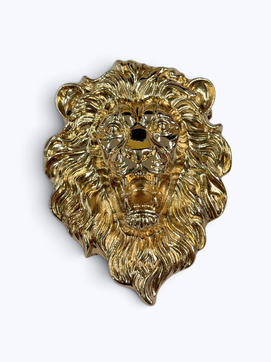 Sculpted Lion Brooch | BR0489