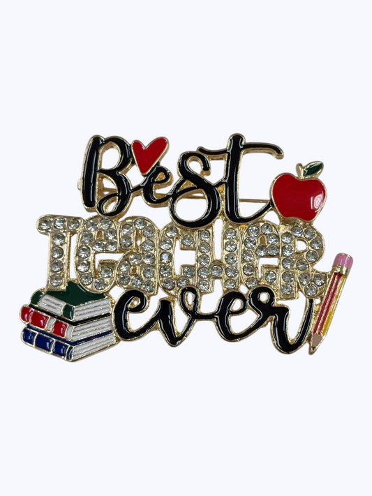 Colorful Teacher Brooch | BR0485