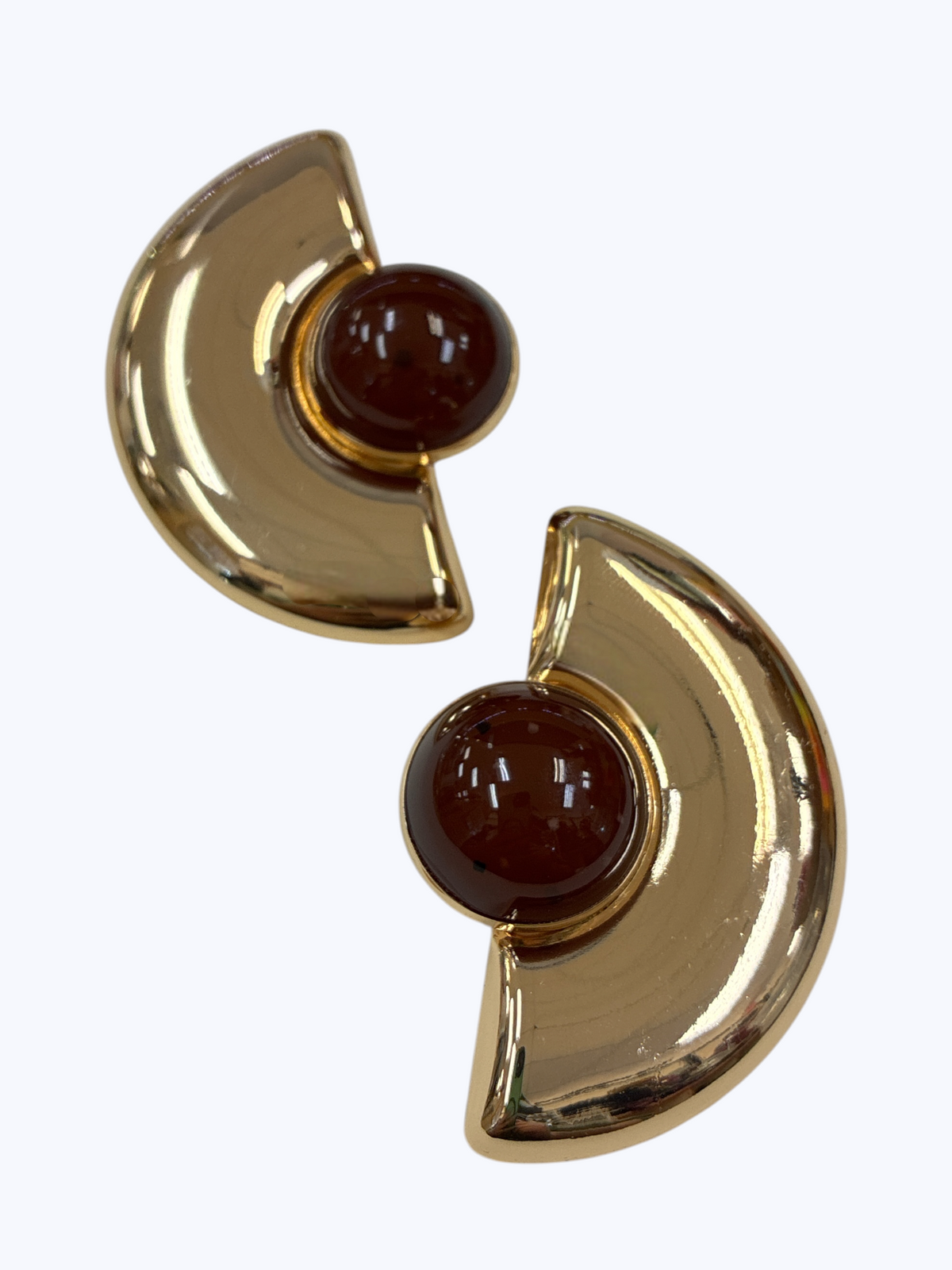 Sculptural Arc Stud Earrings | E2647