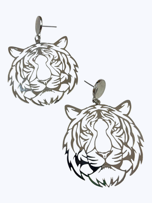 Bold Tiger Earrings | E1869