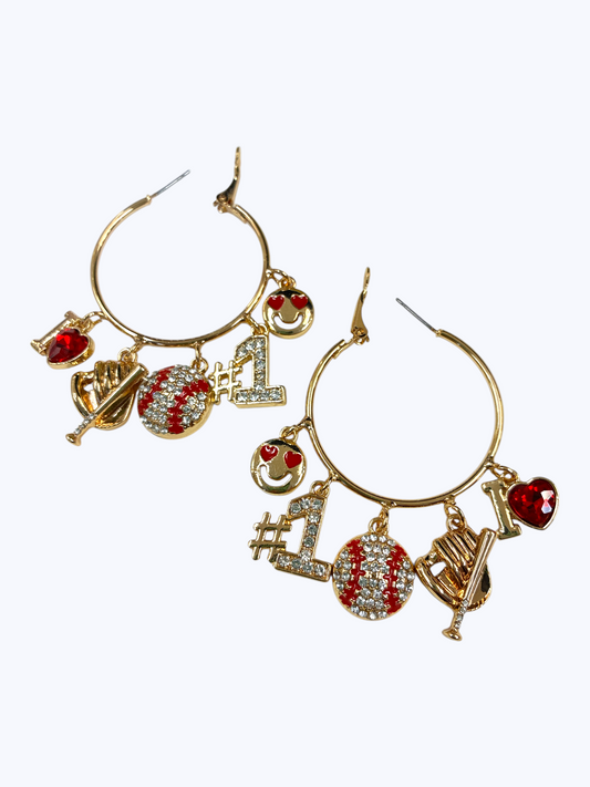 Sports Charm Earrings | E1955