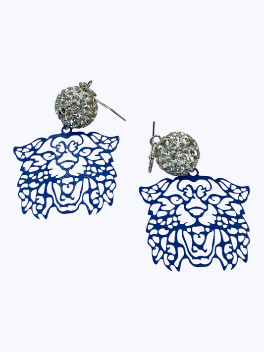 E1073 AE4011 Thin Metal Animal Design Drop Dangle Earrings