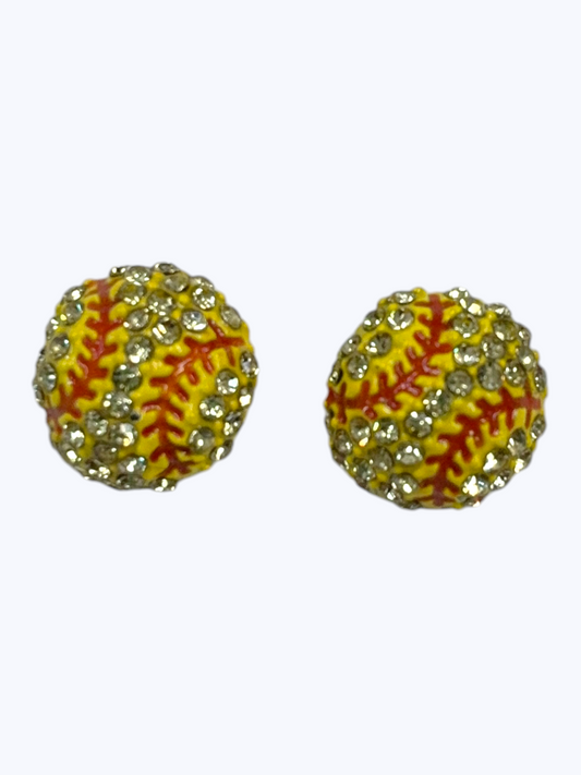 E1510 25719 Sports Design Stud Earrings