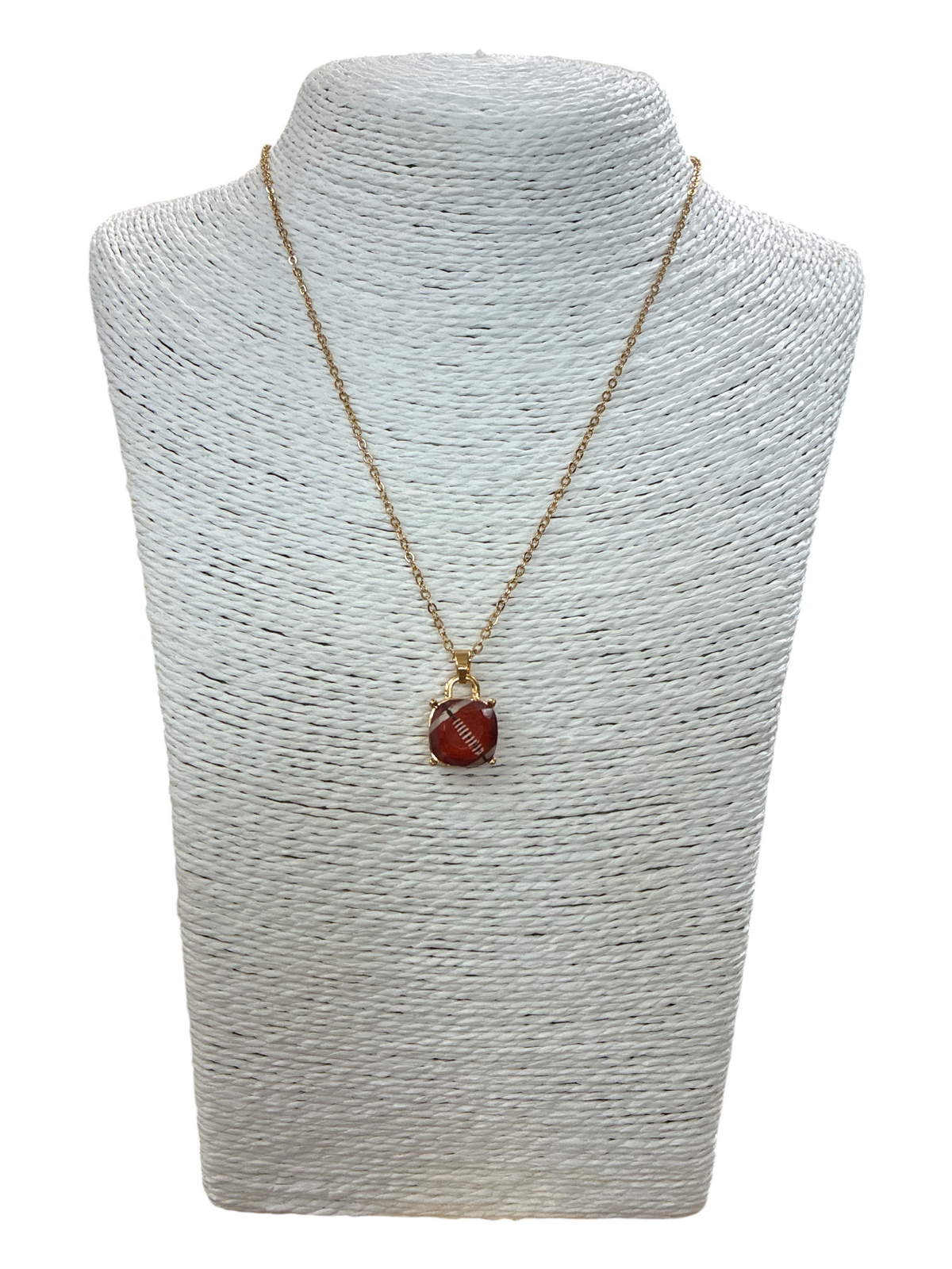 Football Pendan Necklace