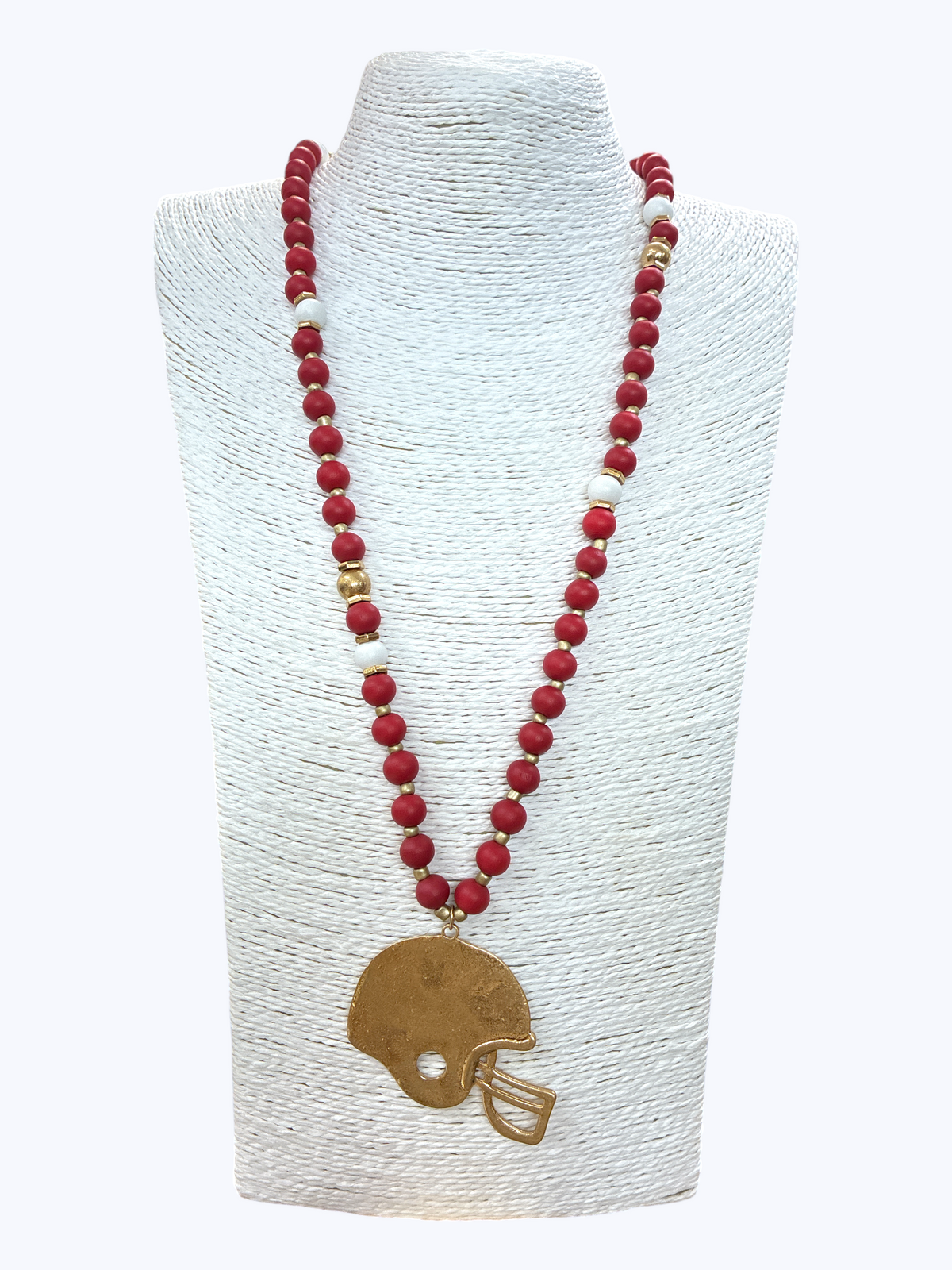 football helmet Long Necklace