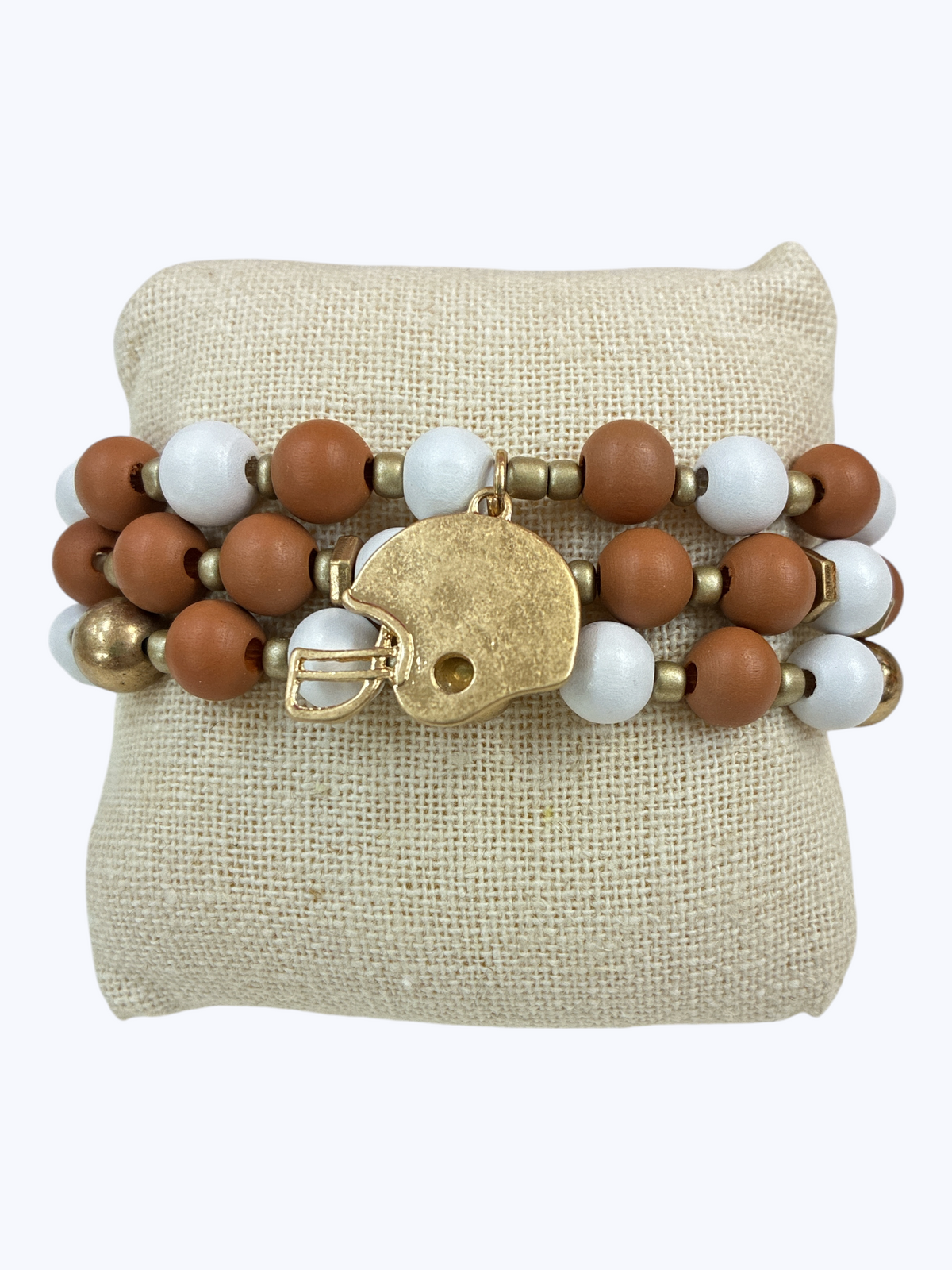 football helmet Natural Bracelet