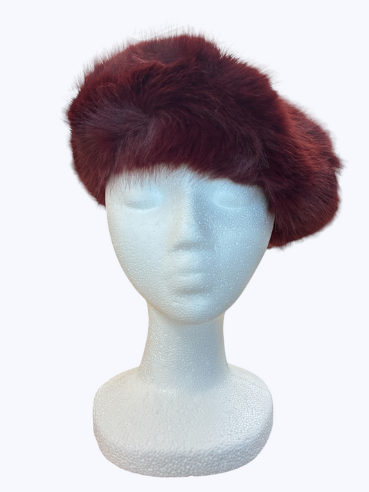 Soft Fur Tam  Hat | HT0161