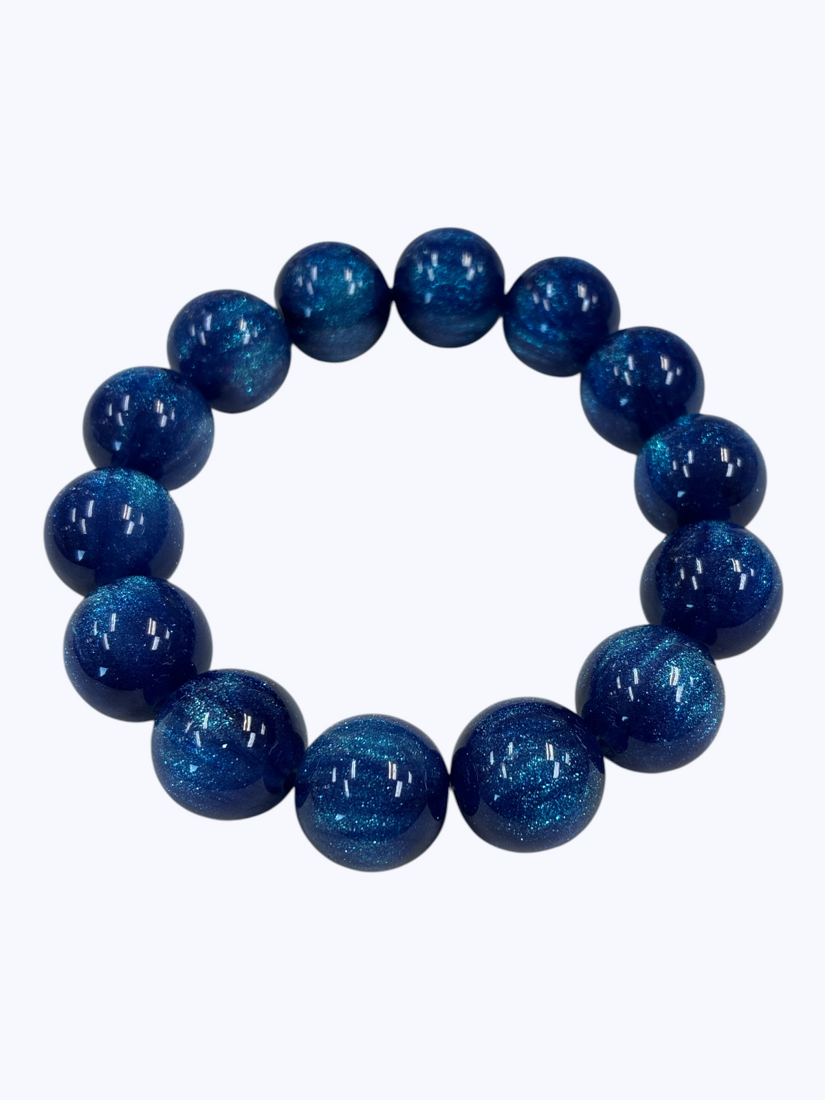 Glossy Acrylic Stretch Bracelet | B0599