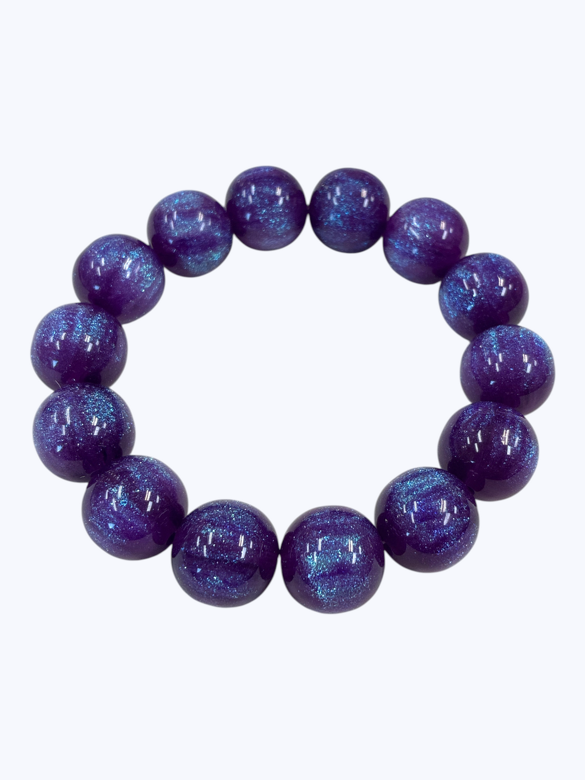 Glossy Acrylic Stretch Bracelet | B0599