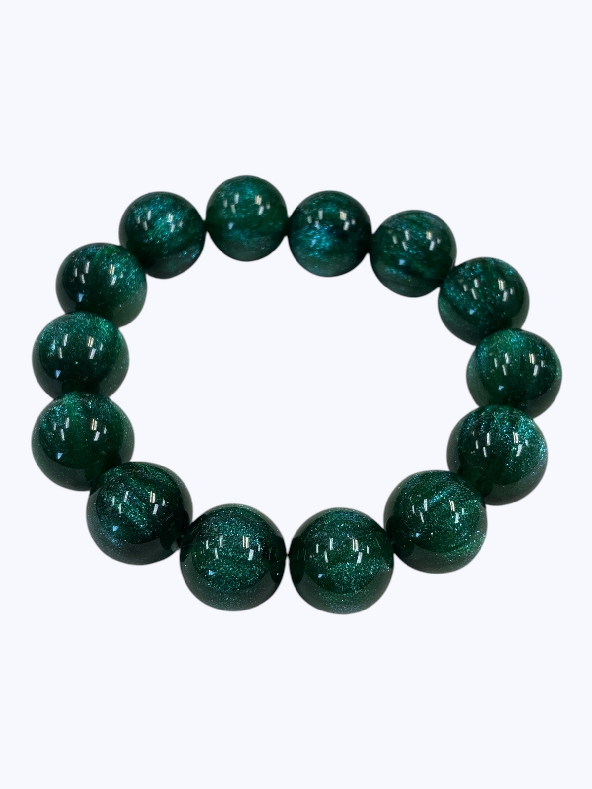 Glossy Acrylic Stretch Bracelet | B0599
