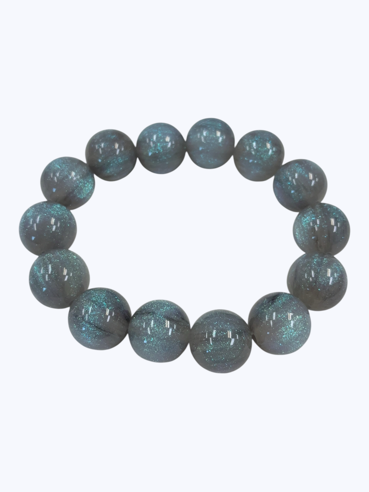 Glossy Acrylic Stretch Bracelet | B0599