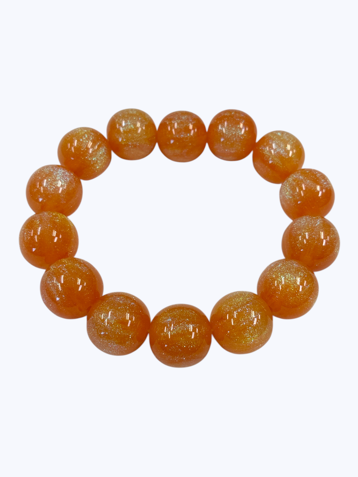 Glossy Acrylic Stretch Bracelet | B0599