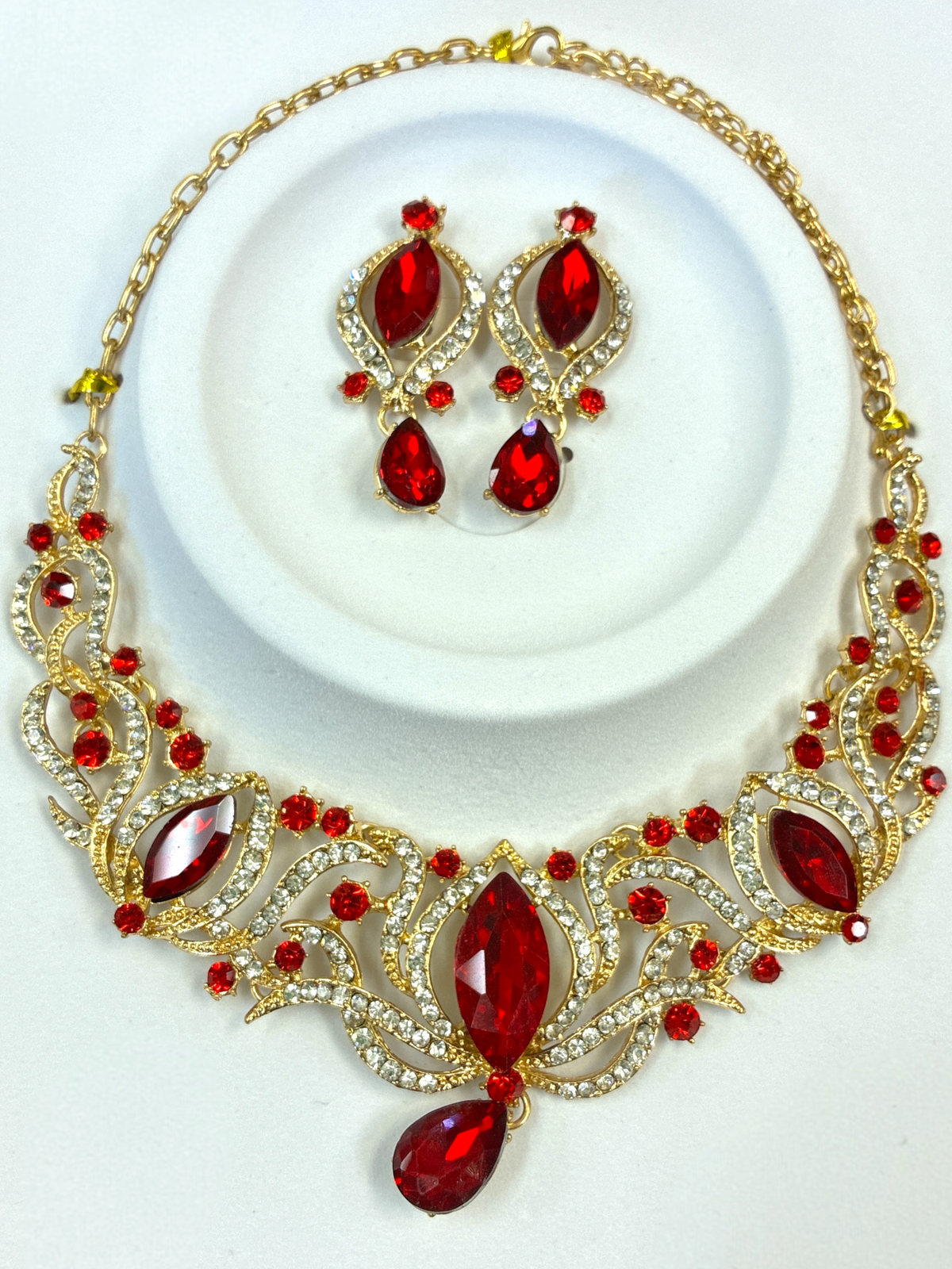 Grand Empress Statement Necklace Set | N5000