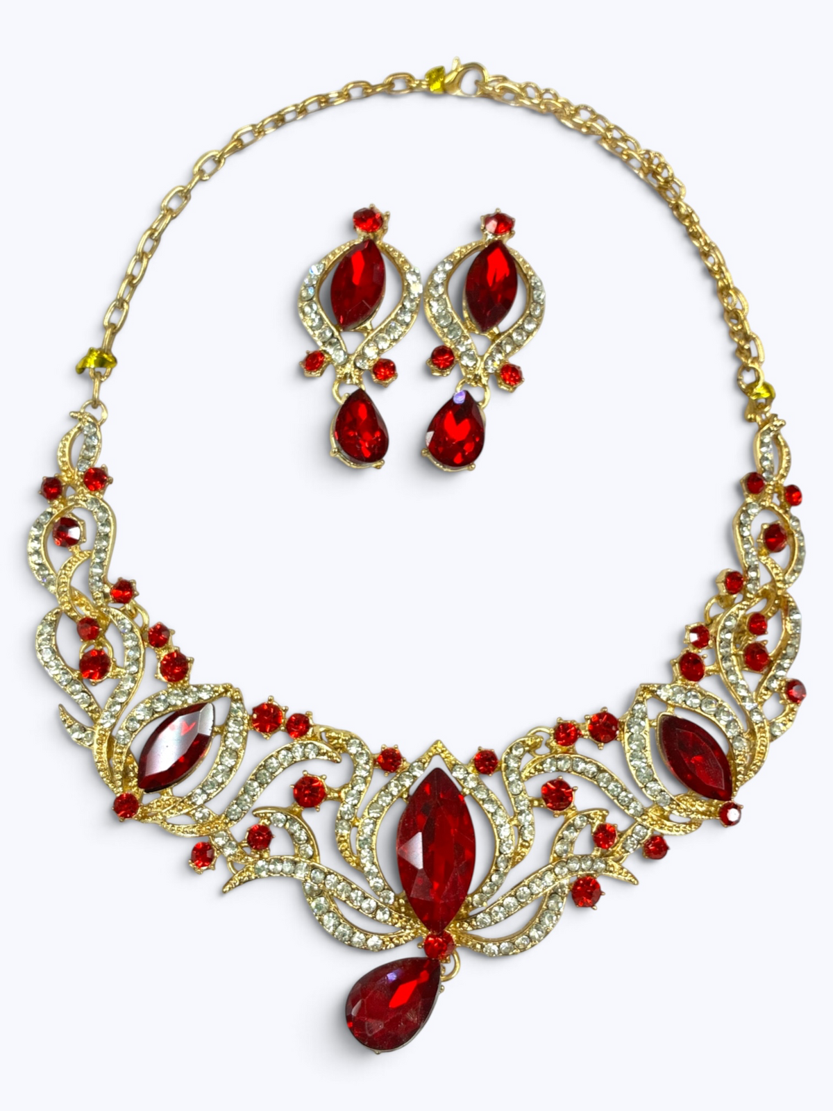 Grand Empress Statement Necklace Set | N5000