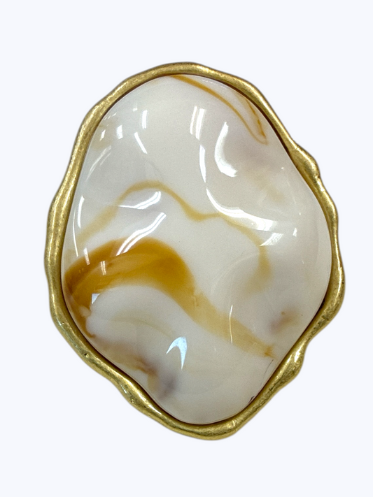 Irregular Oval Cocktail Ring | R0160