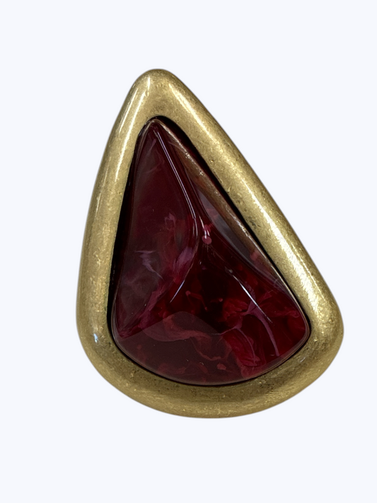 Sculpted Teardrop Cocktail Ring | R0159