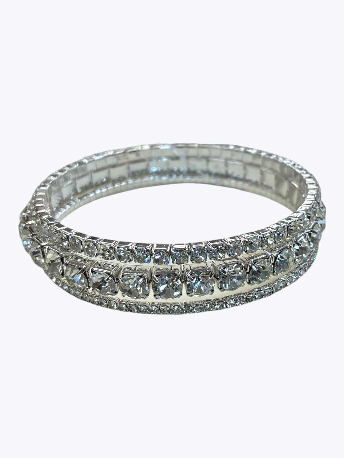 Rhinestone Bangle Bracelet Set | B0600