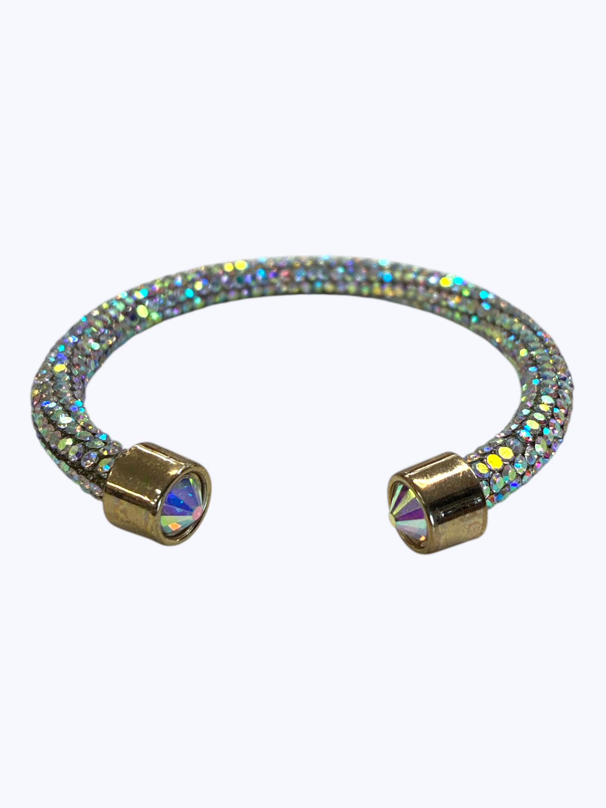 AB Rhinestone Flexible Bracelet | B0604