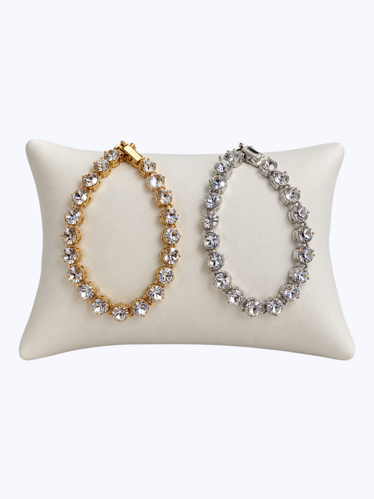 Classic Crystal Link Bracelet | B0610
