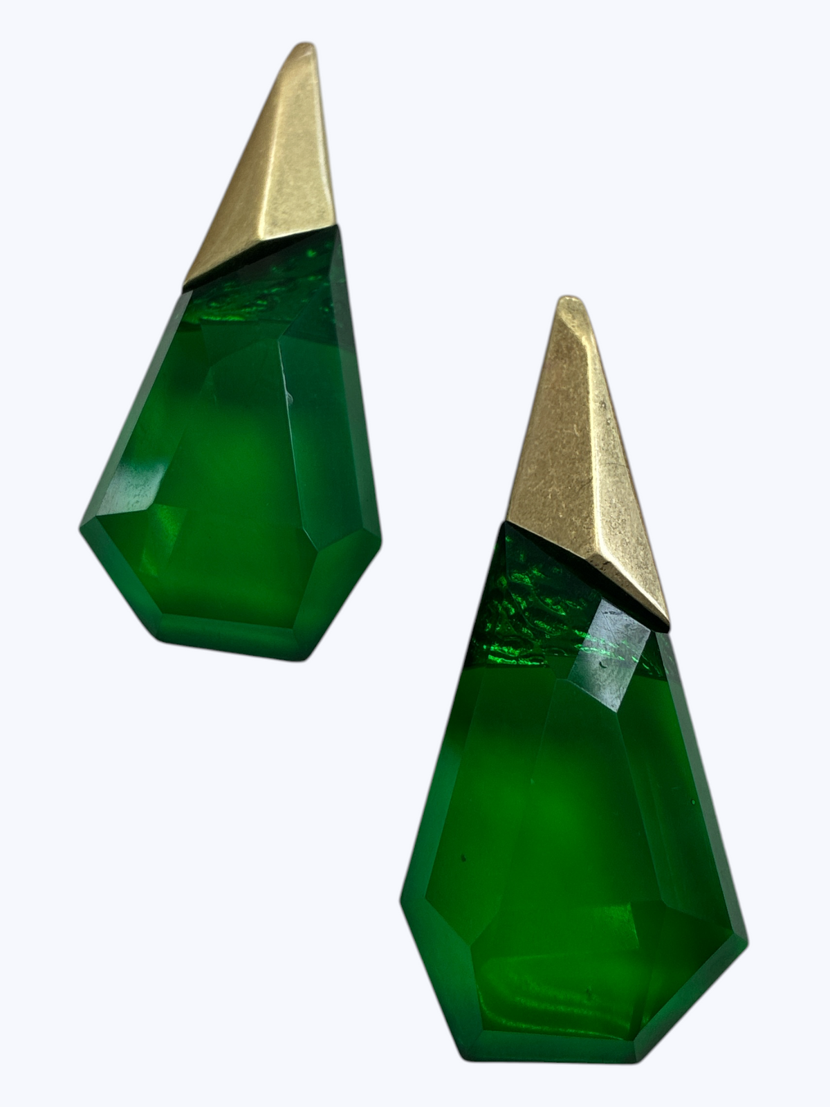 Geometric Faceted Drop Earrings | E2665