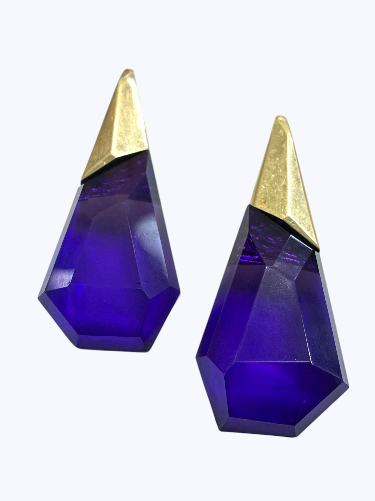 Geometric Faceted Drop Earrings | E2665