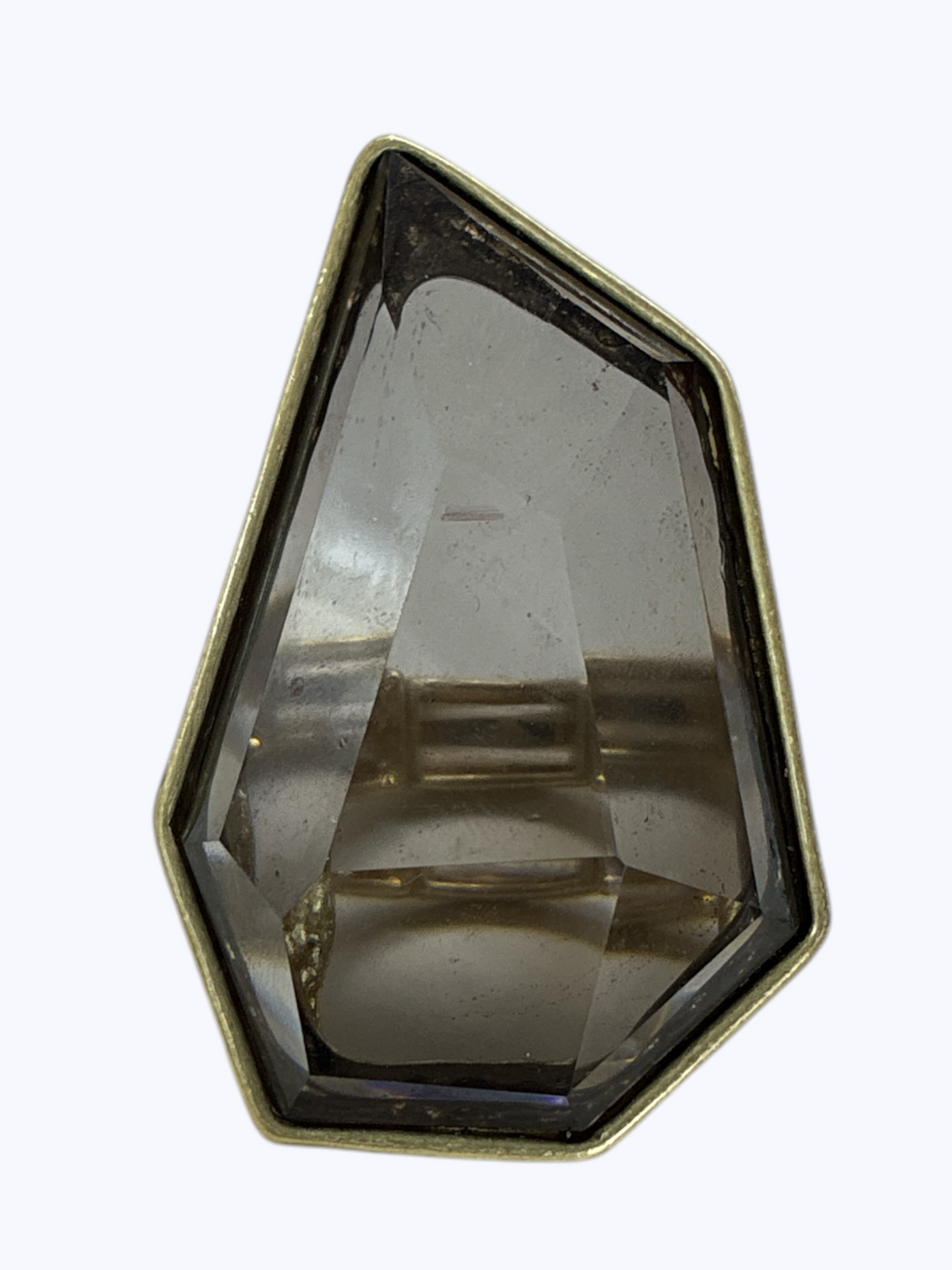 Geometric Coffin-Shaped Ring | R0162