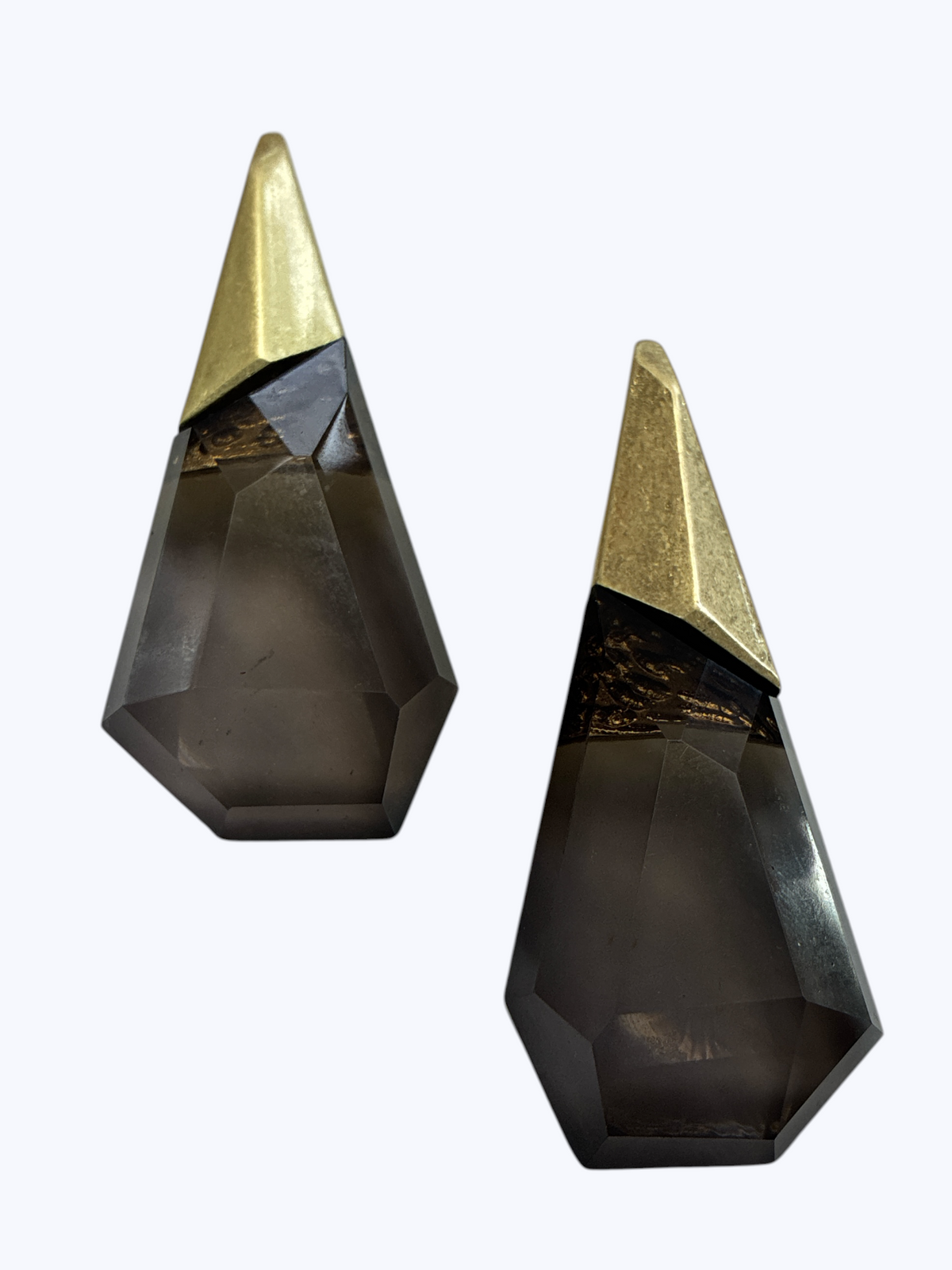Geometric Faceted Drop Earrings | E2665