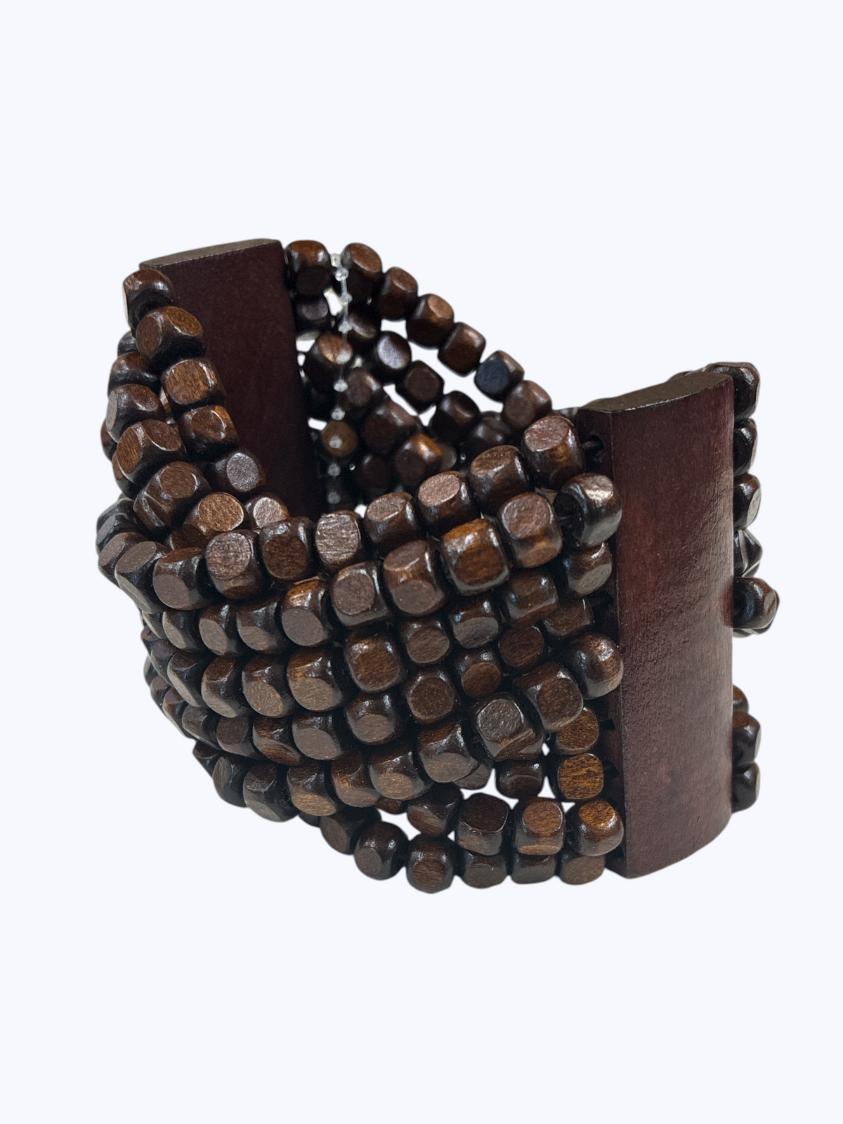 Wooden Accent Bead Bracelet | B0651