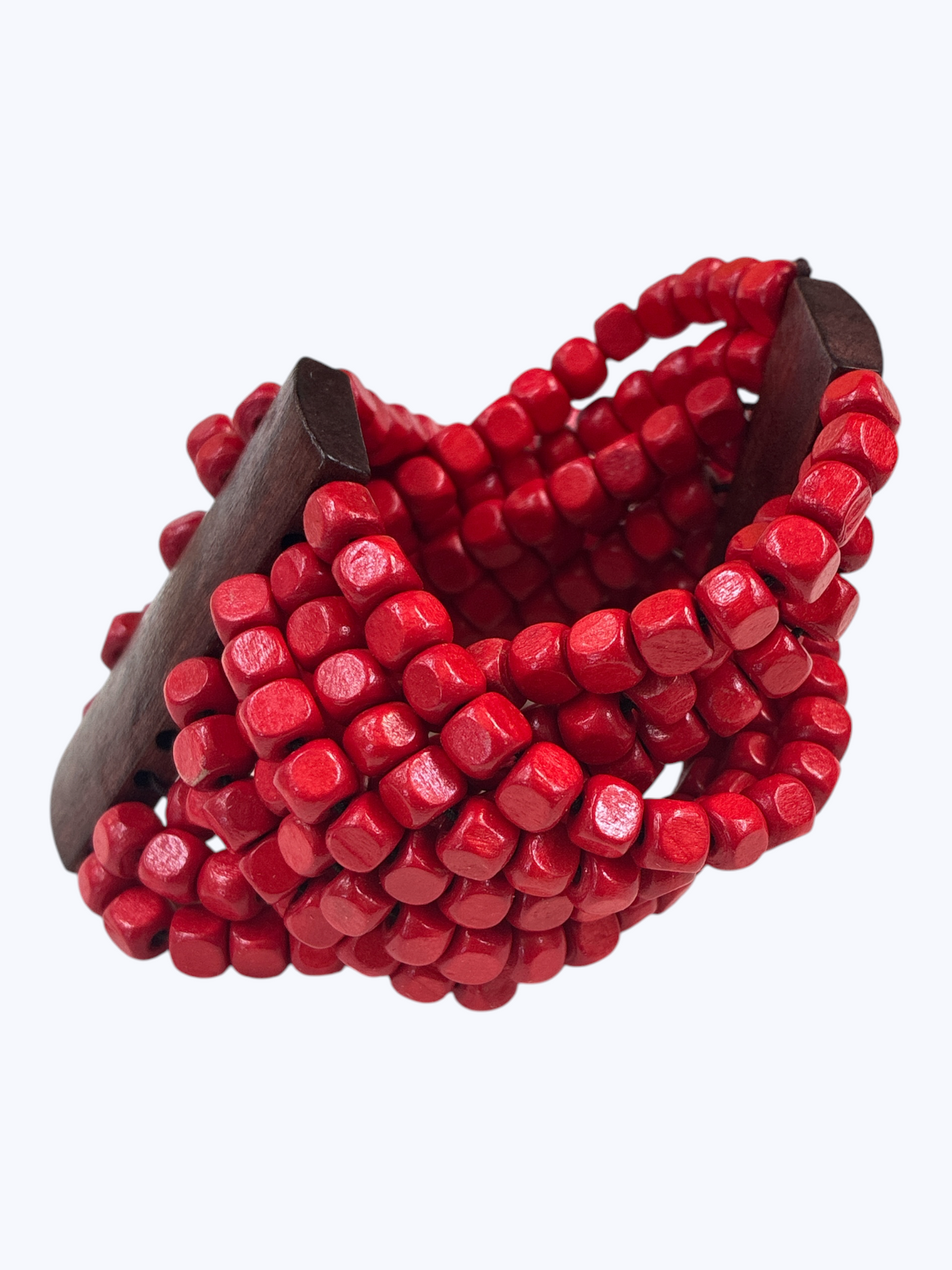 Wooden Accent Bead Bracelet | B0651